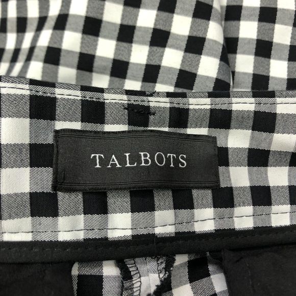 Talbots Women Hampshire Ankle Chino Flat Front Pants Size 2P 2 Petite M111 -1 - Picture 11 of 16